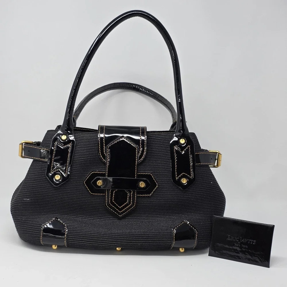 Eric Javits luxury satchel squishee